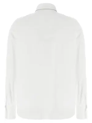 Monile Shirt M0091MA606C159 BRUNELLO CUCINELLI White