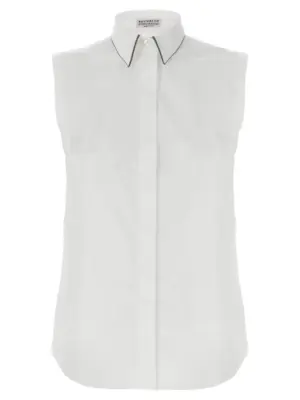 Monile Shirt BRUNELLO CUCINELLI White