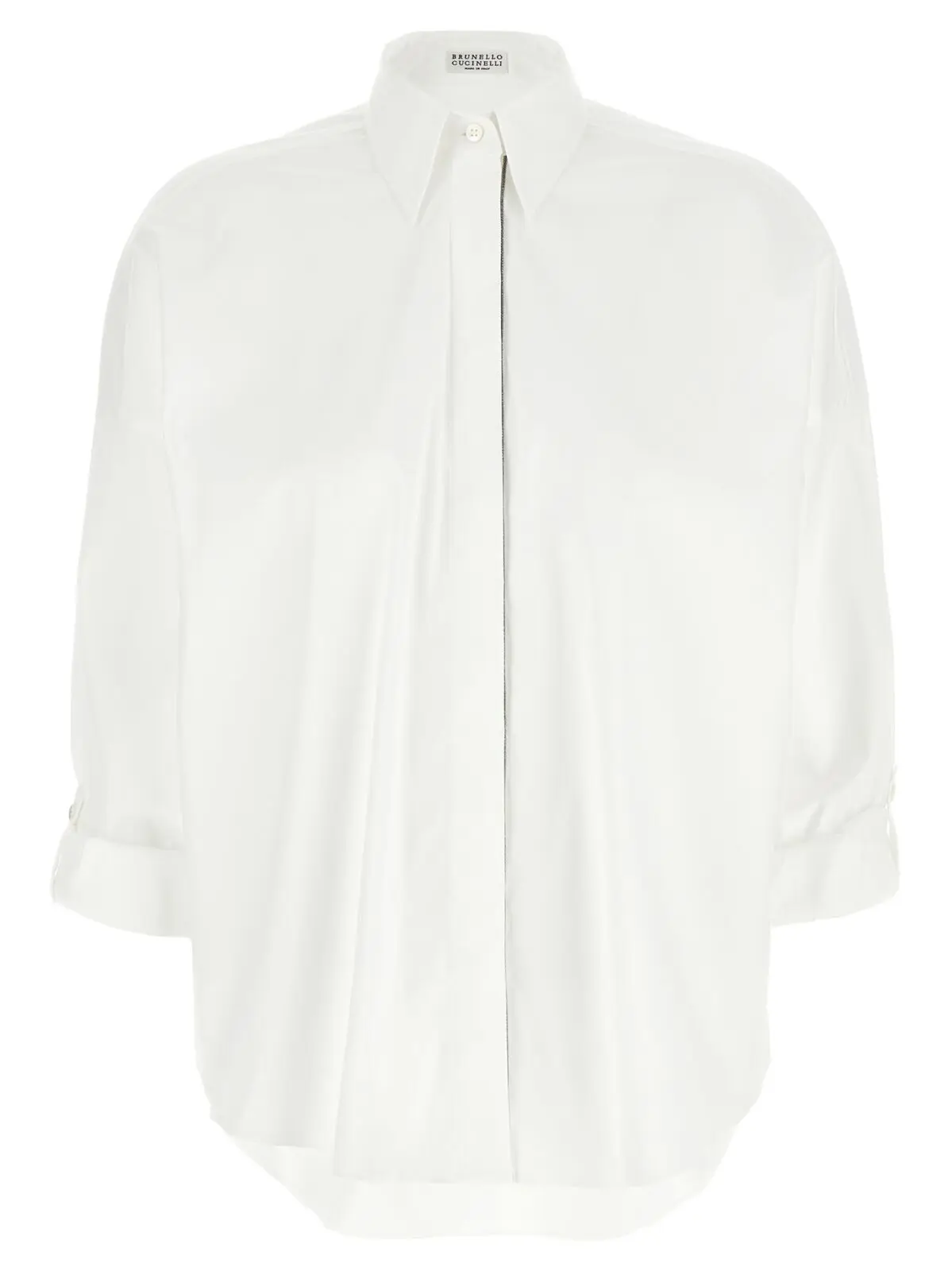 Сорочка Brunello Cucinelli Monile Біла 1 Monile Shirt BRUNELLO CUCINELLI White
