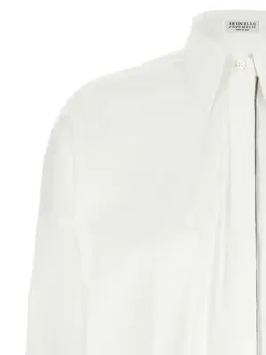 Monile Shirt Woman BRUNELLO CUCINELLI White