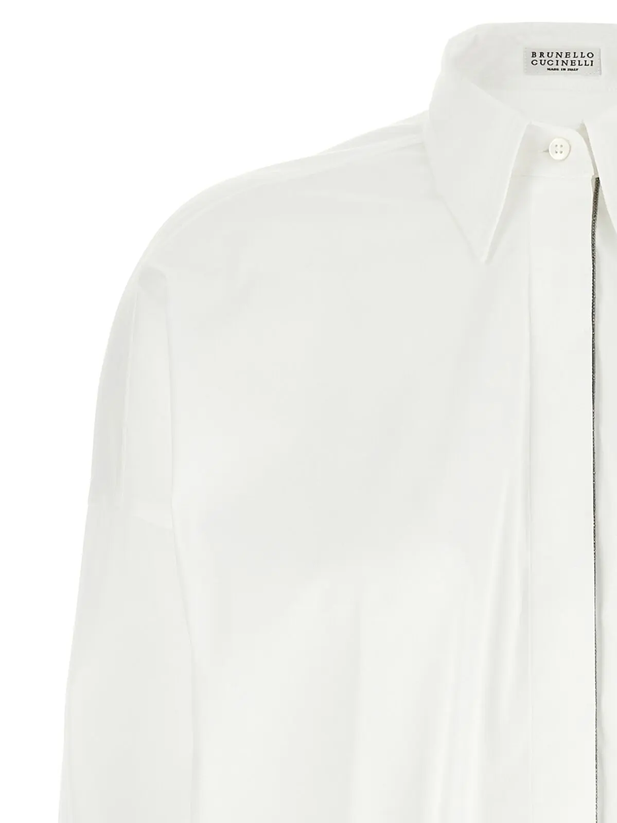 Сорочка Brunello Cucinelli Monile Біла 3 Monile Shirt Woman BRUNELLO CUCINELLI White