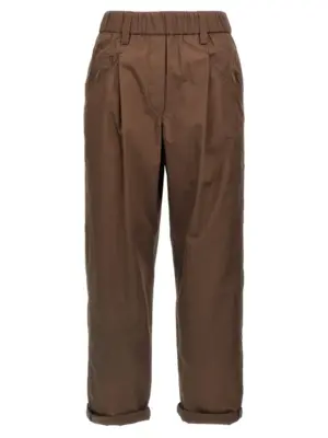 Monile pants BRUNELLO CUCINELLI Brown