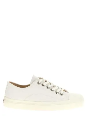Canvas sneakers MOSCHINO White