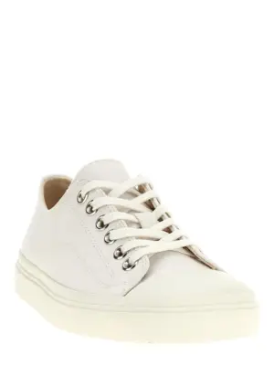 Canvas sneakers MA15053G1MMW010A MOSCHINO White