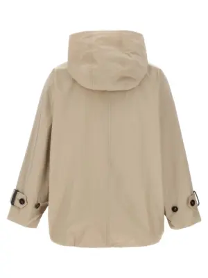 Double-breasted jacket MG5017868C6037 BRUNELLO CUCINELLI Beige