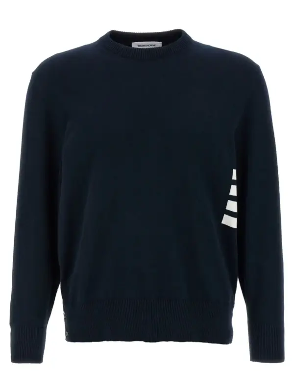 '4 Bar' sweater THOM BROWNE Blue