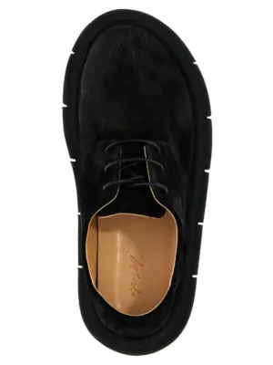 'Intagliata' derby shoes 100% calfskin leather (Bos Taurus) MARSÈLL Black