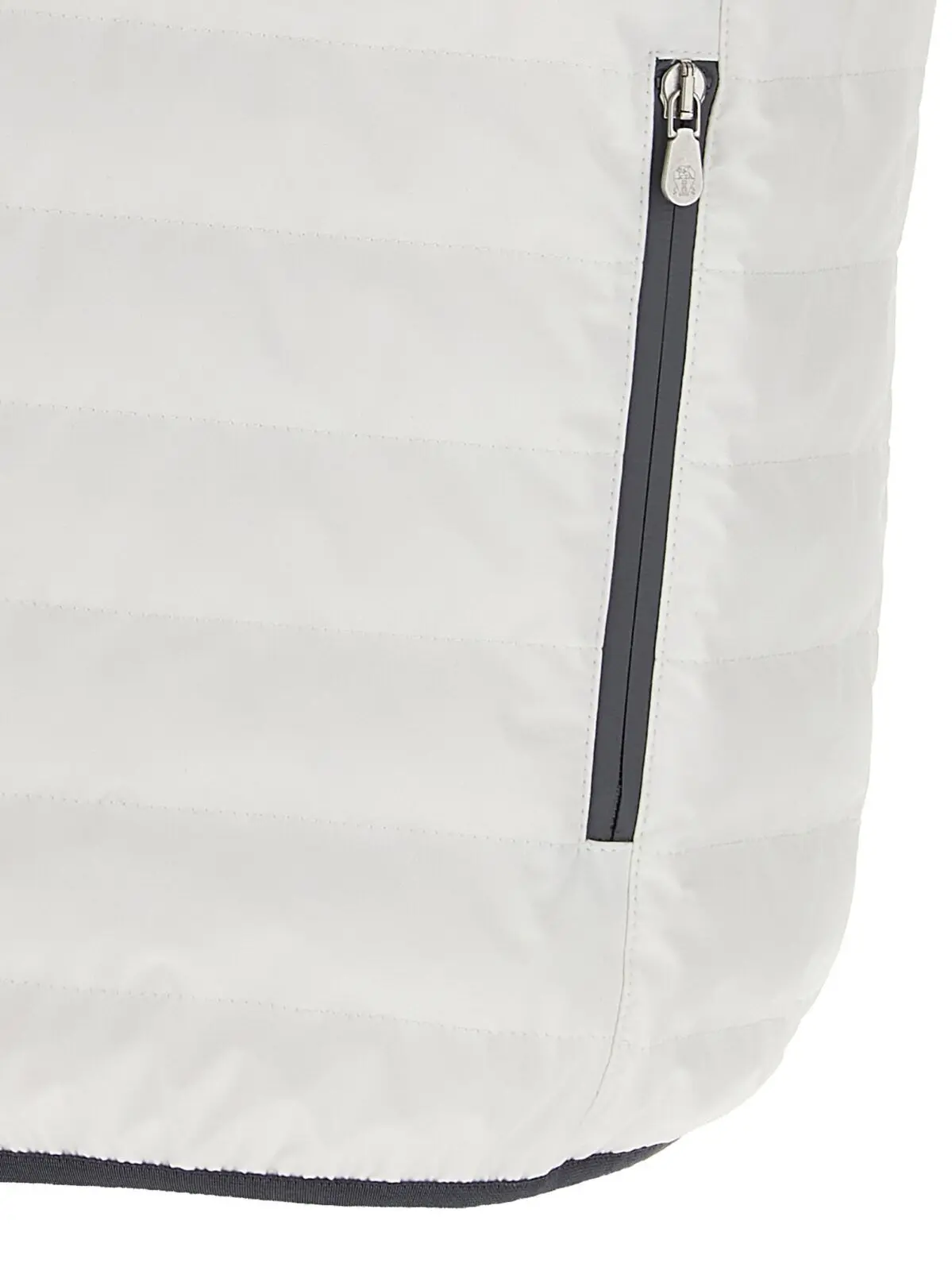 Жилет Brunello Cucinelli Logo Білий 4 Logo vest 83% polyamide