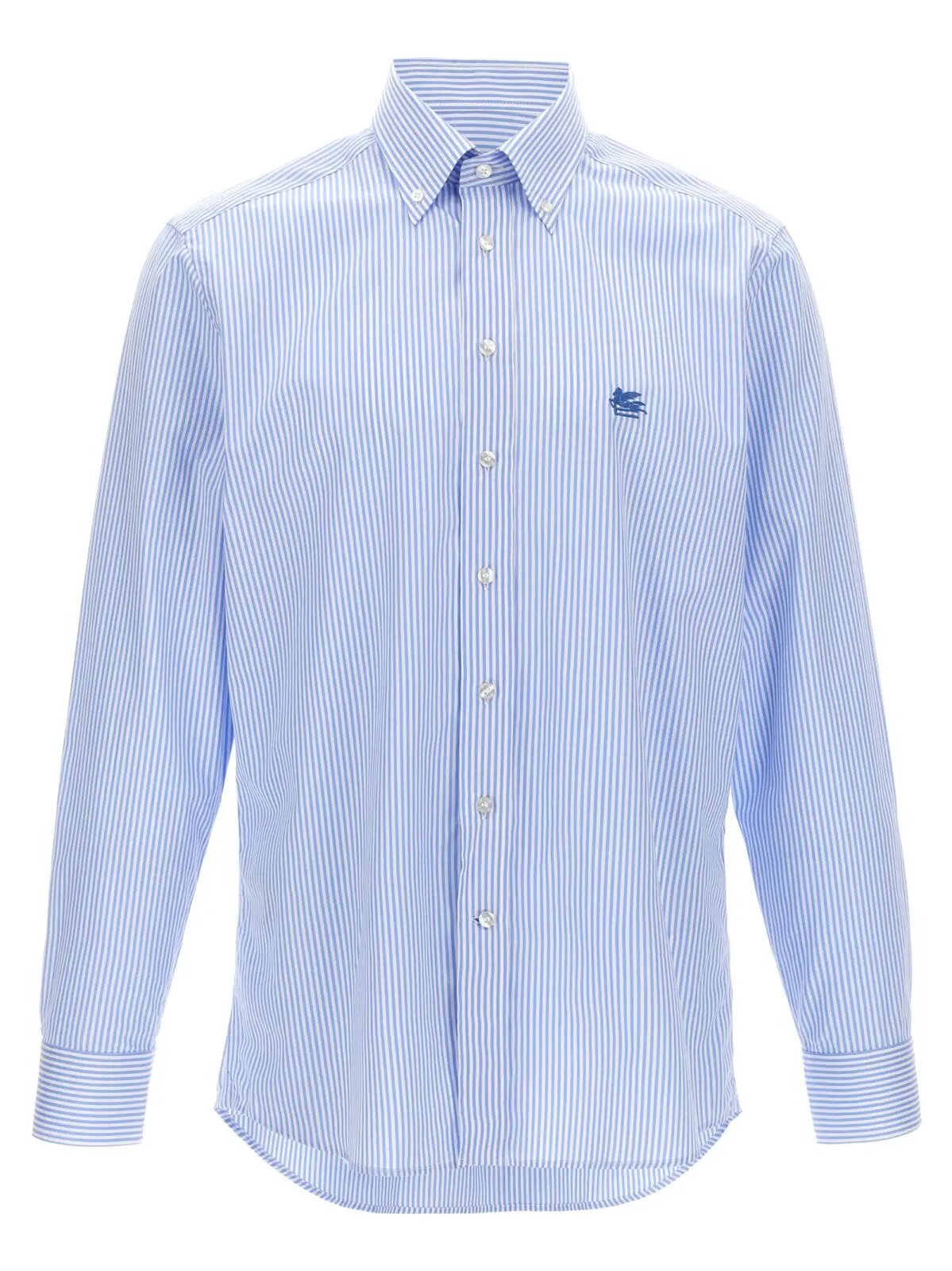 Сорочка Etro Pegaso striped Блакитна 1 'Pegaso' striped shirt ETRO Light Blue