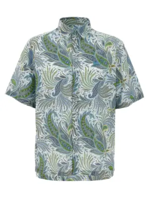 Paisley flower shirt ETRO Multicolor