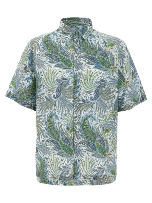 Paisley flower shirt ETRO Multicolor