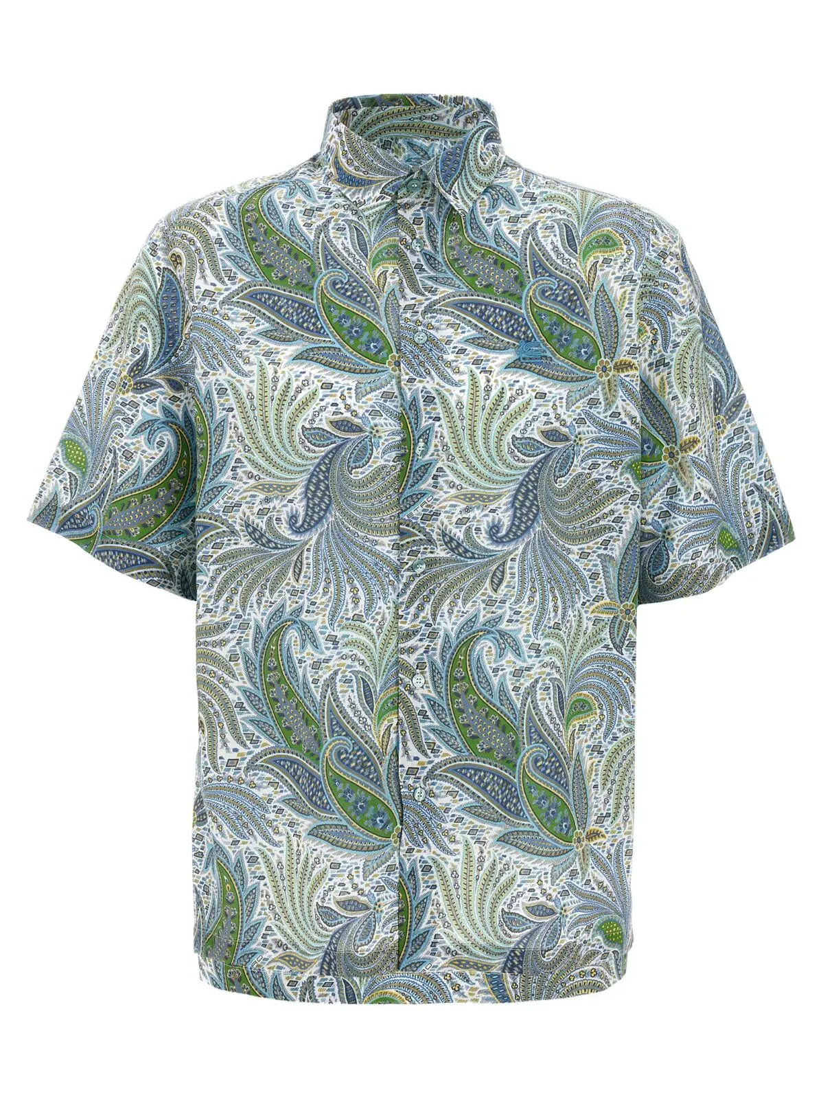 Сорочка Etro Paisley flower Багатокольорова 1 Paisley flower shirt ETRO Multicolor