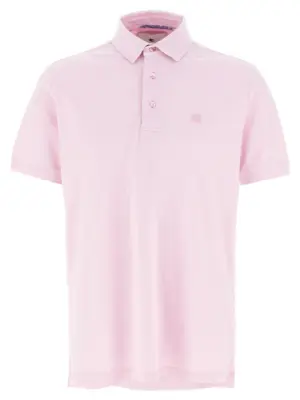 'Pegaso' polo shirt ETRO Pink