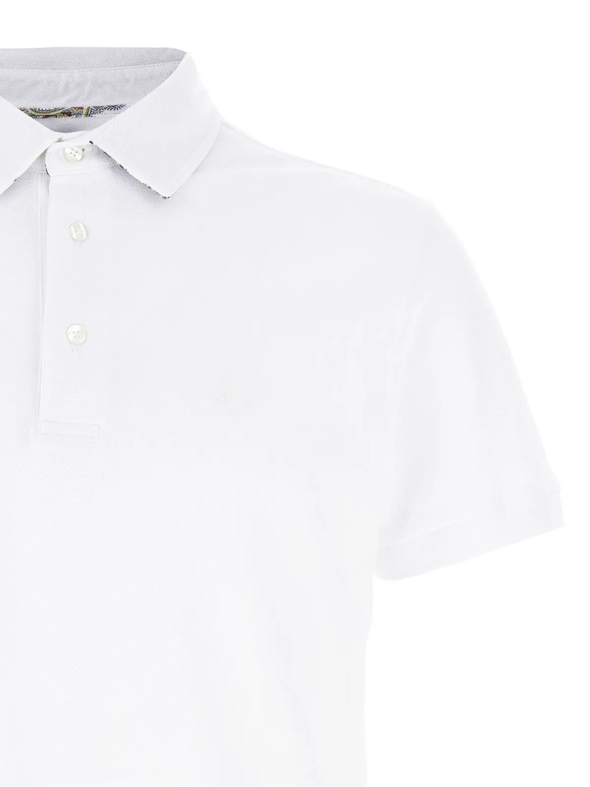 Поло Etro Pegaso Біле 3 'Pegaso' polo shirt Man ETRO White