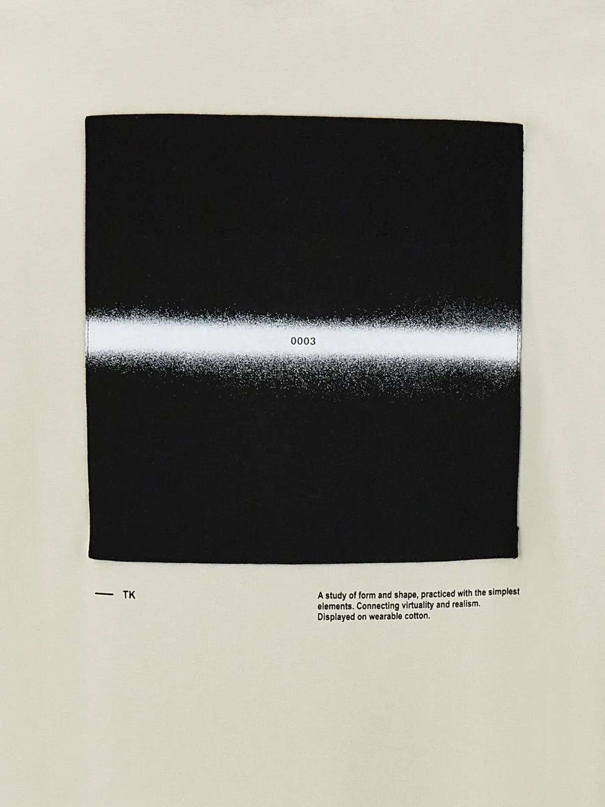 Футболка Thom Krom M TS 840 Бежева 4 'M TS 840' T-shirt 100% cotton THOM KROM Beige