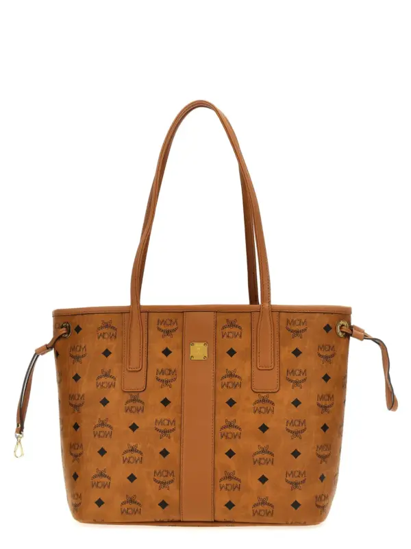 'Liz' small reversible shopping bag MCM Brown
