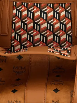 'Liz' small reversible shopping bag 63% polyurethane