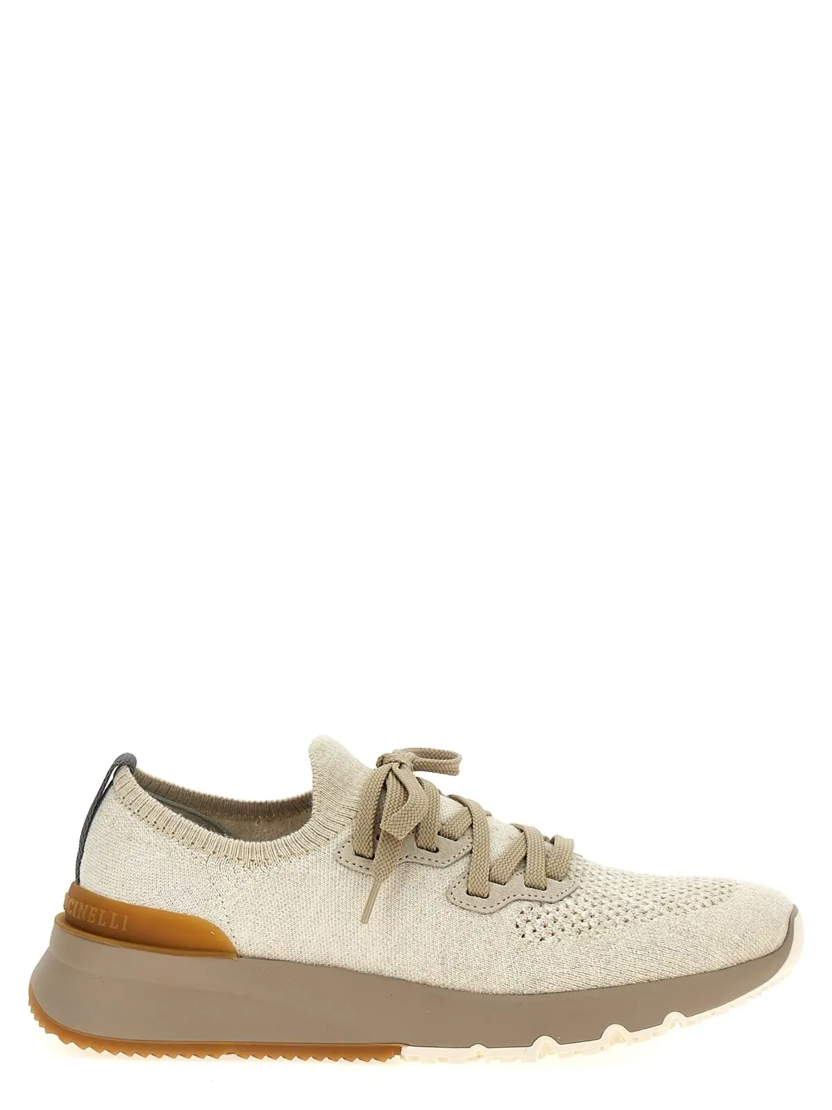 Кросівки Brunello Cucinelli Knitted Бежеві 1 Knitted sneakers BRUNELLO CUCINELLI Beige