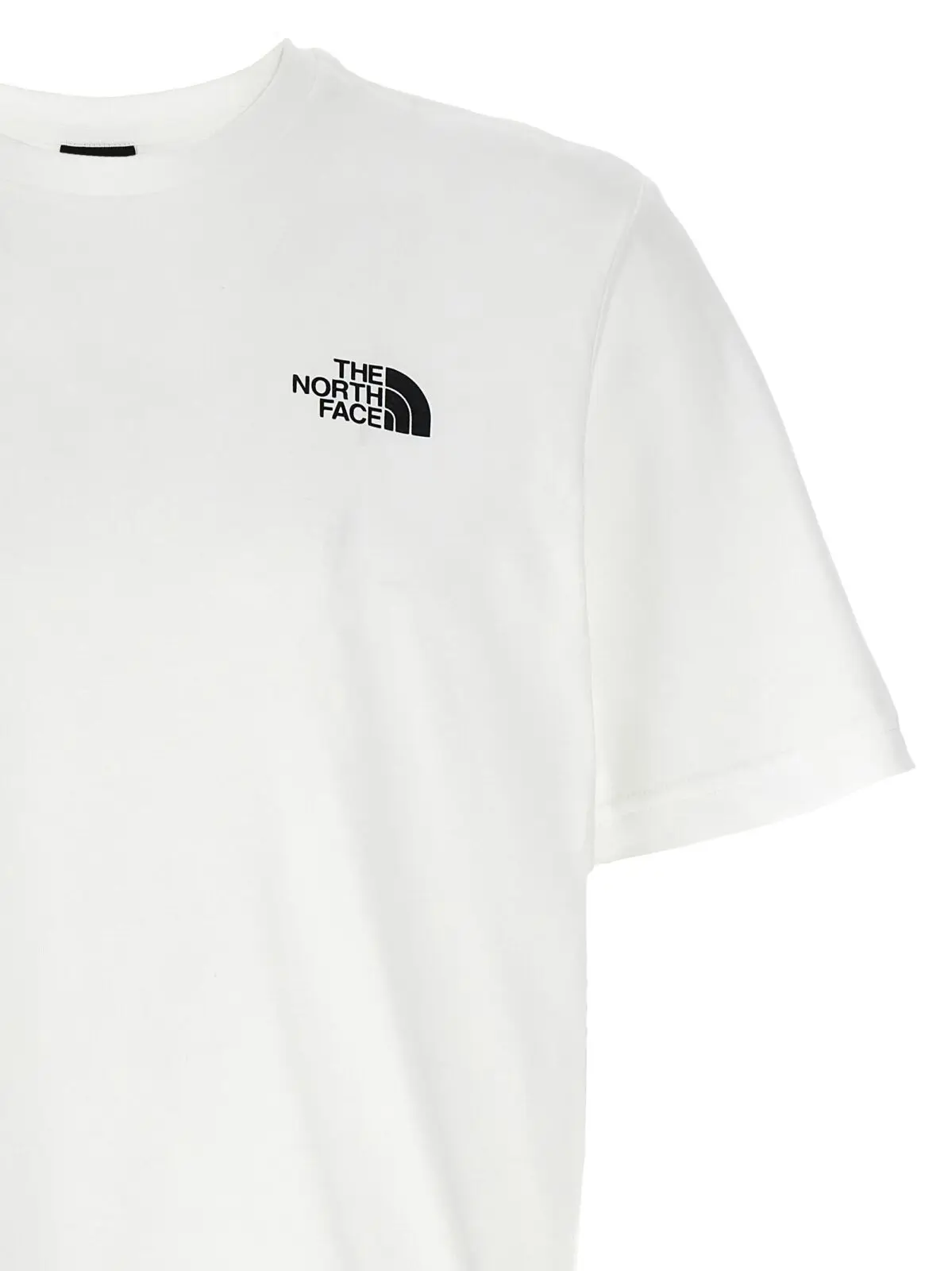 Футболка The North Face Logo Чорно-біла 3 Logo T-shirt Man THE NORTH FACE White/Black