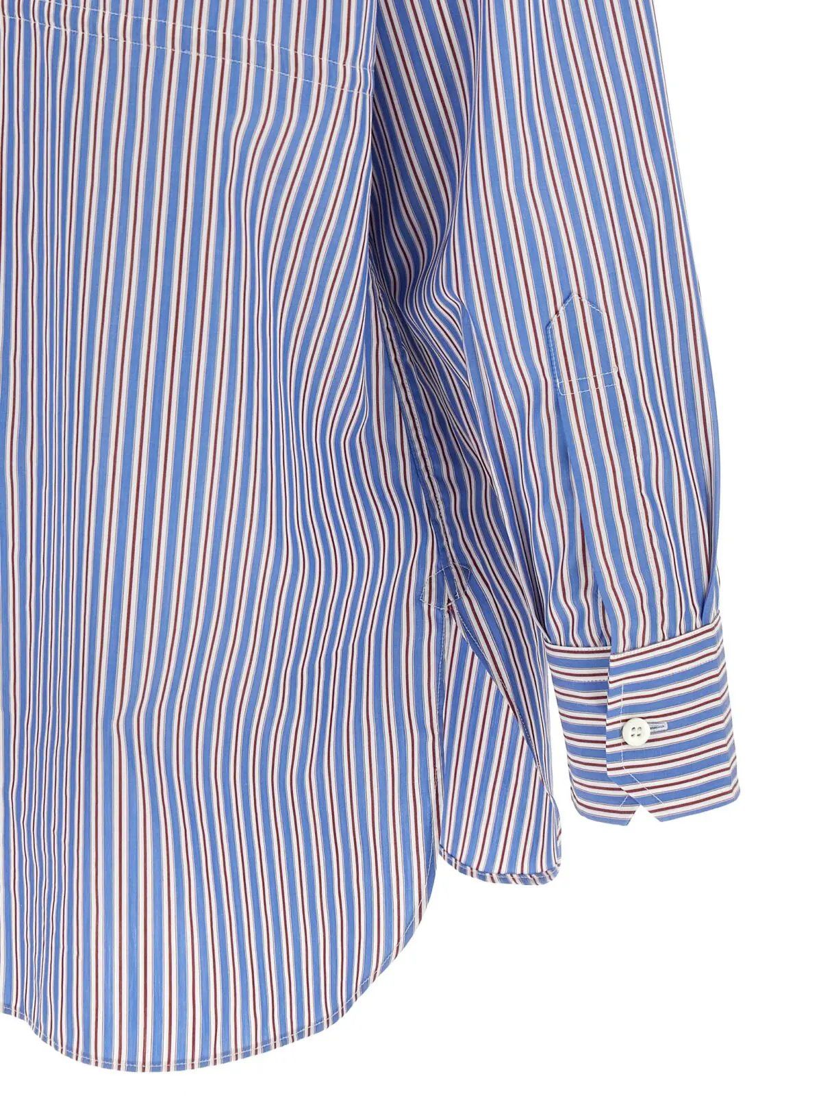 Сорочка Prada Striped Багатокольорова 5 Striped shirt Spring Summer 2025 PRADA Multicolor