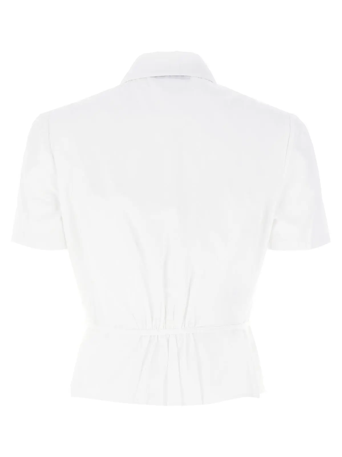 Сорочка Prada Pleated Біла 2 Pleated shirt P499HSOOO1XV2F0009 PRADA White