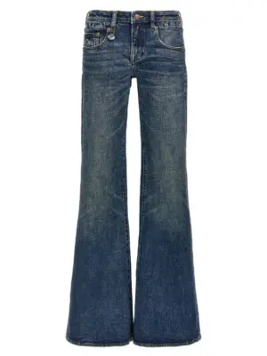'Overflow Boy Flare' jeans R13 Blue