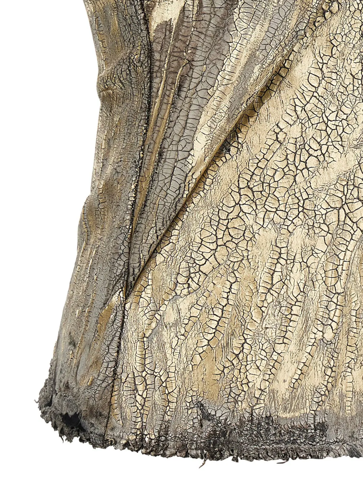 Топ Rick Owens Woven Prong Золотий 4 'Woven Prong' top 91% cotton 6% elastane 3% ru RICK OWENS Gold