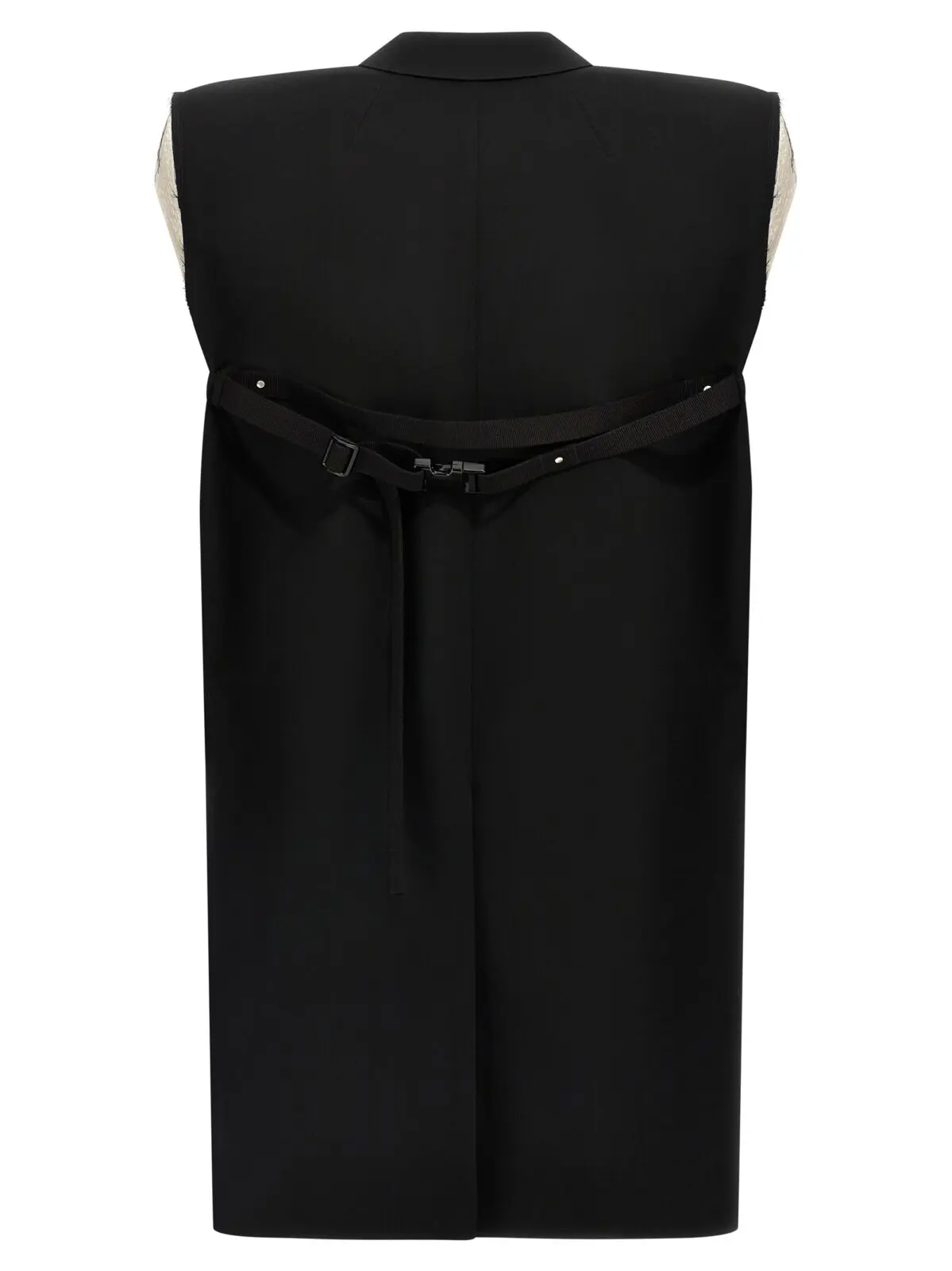 Жилет Rick Owens Dirt tailored SL Чорний 2 Gile 'Dirt tailored SL' RP01E7768WLP09 RICK OWENS Black