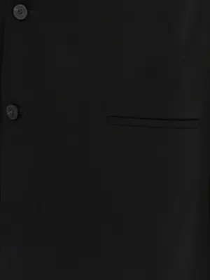 Gile 'Dirt tailored SL' 100% wool RICK OWENS Black