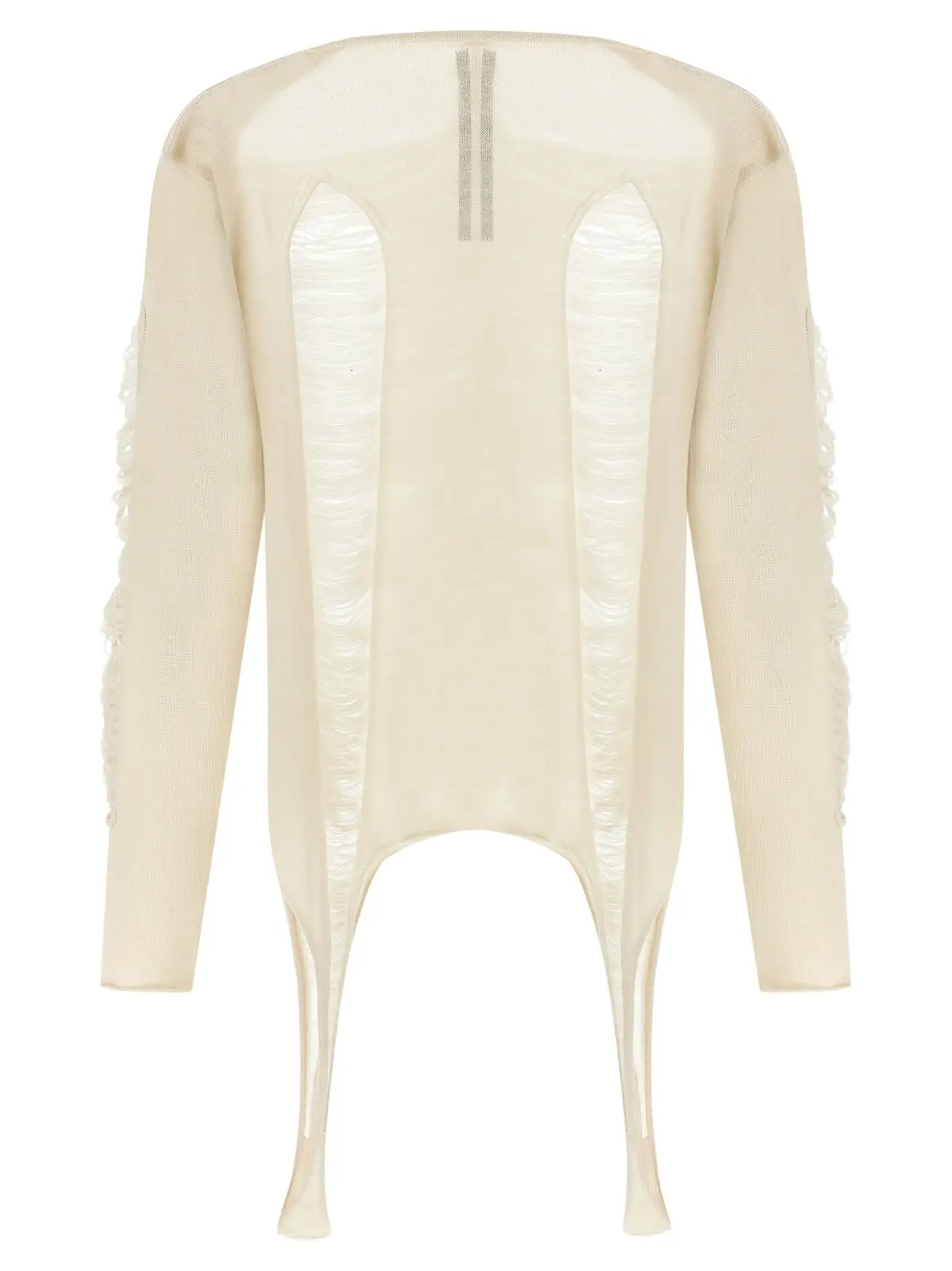 Светр Rick Owens LS Top Білий 2 'LS Top' sweater RR01E5671KGRIDM41 RICK OWENS White