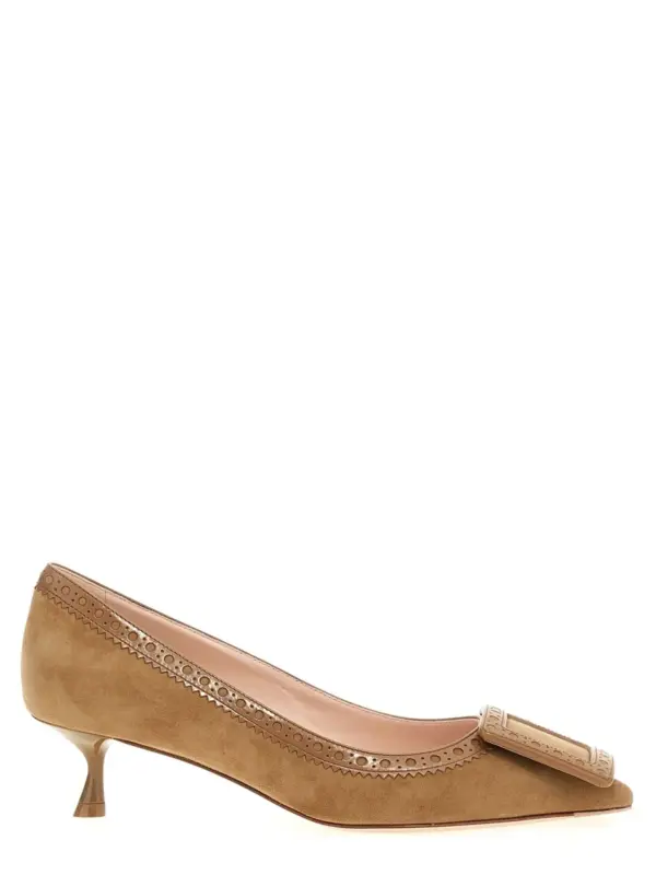 'Viv' pumps in The City' ROGER VIVIER Beige