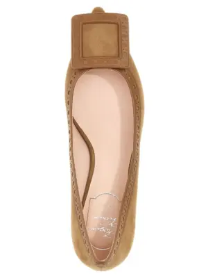 'Viv' pumps in The City' 100% goat leather (Capra Hircus Hircus) ROGER VIVIER Beige