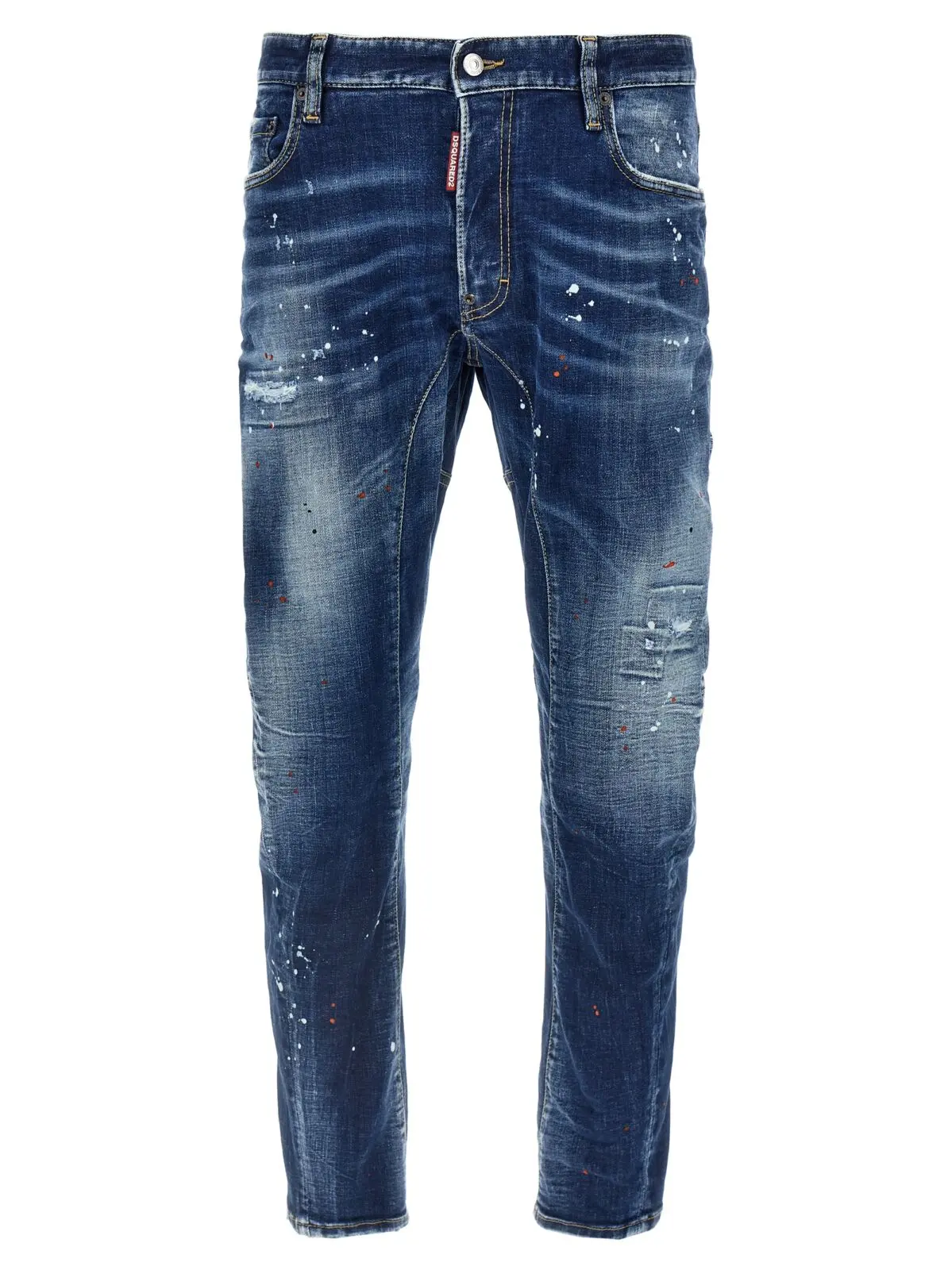Джинси Dsquared2 Tidy Biker Сині 1 'Tidy Biker' jeans DSQUARED2 Blue
