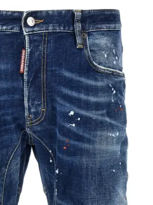 'Tidy Biker' jeans Man DSQUARED2 Blue