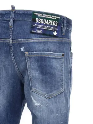 'Skater' jeans 93% cotton 4% polyester 3% elastane DSQUARED2 Blue