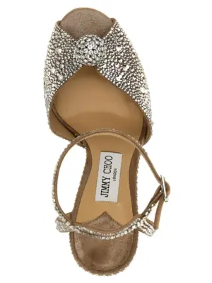 'Sacora' sandals  JIMMY CHOO Silver