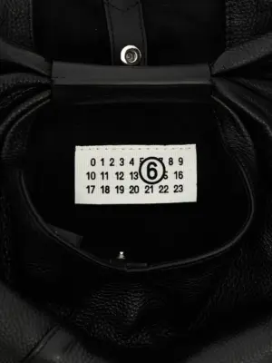 'Japanese' handbag 100% calfskin leather (Bos Taurus) MM6 MAISON MARGIELA Black