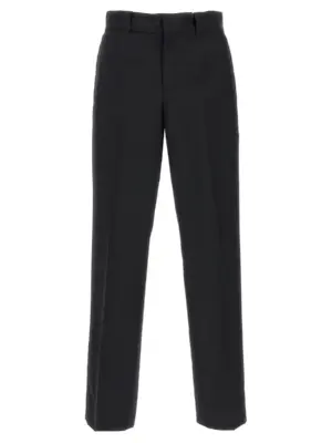 Wool pants PRADA Black
