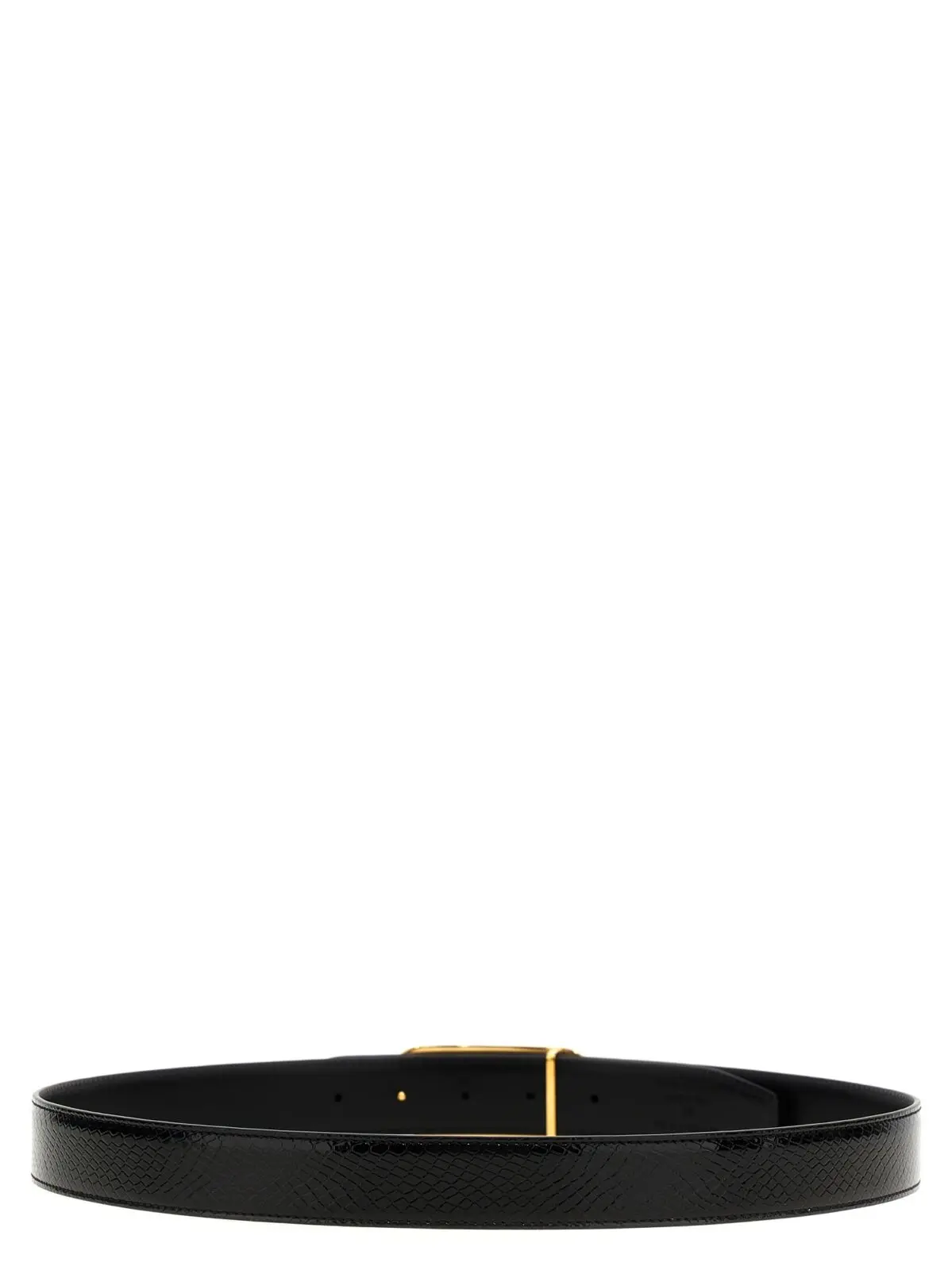 Ремінь Tom Ford Logo reversible Чорний 3 Logo reversible belt Man TOM FORD Black