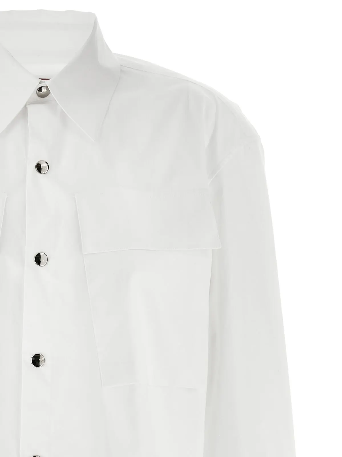 Сорочка Thelatest Bruna Біла 3 'Bruna' shirt Woman THELATEST White