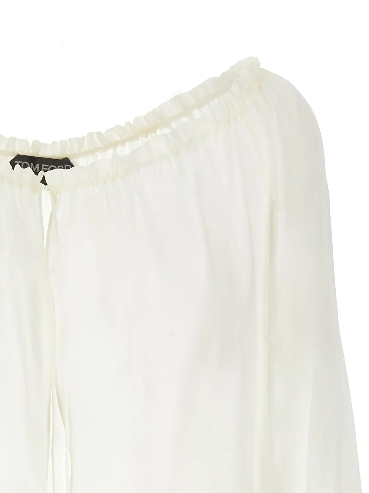 Шовкова блуза Tom Ford Біла 3 Silk blouse Woman TOM FORD White