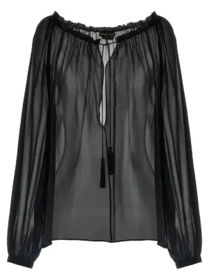 Silk blouse TOM FORD Black