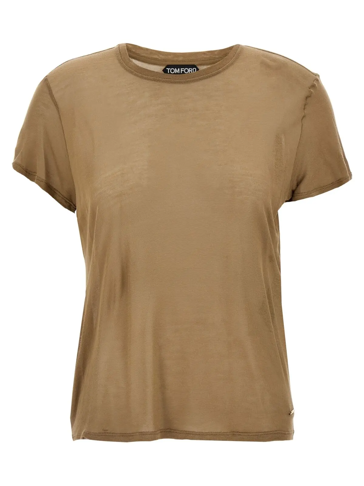 Футболка Tom Ford Bamboo Коричнева 1 Bamboo t-shirt TOM FORD Brown