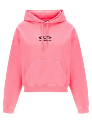 'Oval Logo' hoodie VETEMENTS Pink