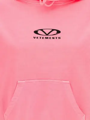 'Oval Logo' hoodie 80% cotton