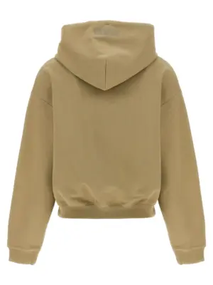 'Oval Logo' hoodie UA66HD810TTAUPE VETEMENTS Beige