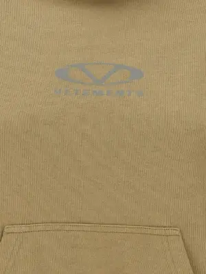 'Oval Logo' hoodie 80% cotton