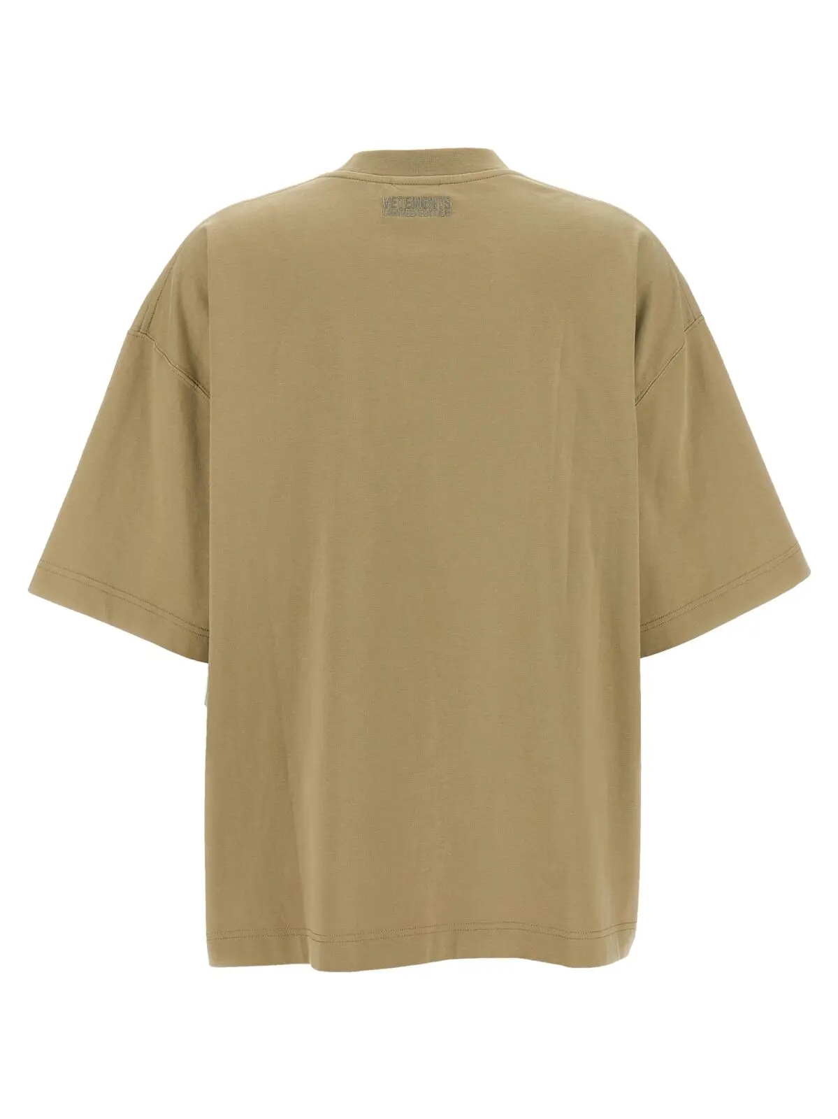 Футболка Vetements Oval Logo Бежева 2 'Oval Logo' T-shirt UA66TR600TTAUPE VETEMENTS Beige