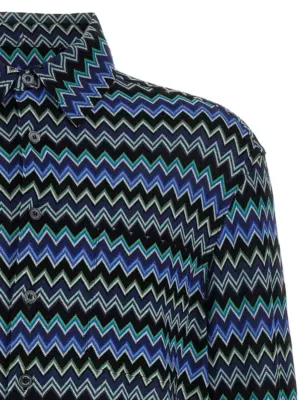 'Zig-Zag' shirt Man MISSONI Multicolor