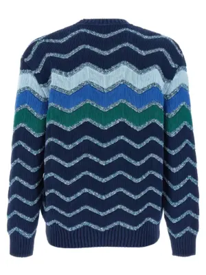 'Zig-Zag' sweater US25SN09BK044LS72JR MISSONI Multicolor